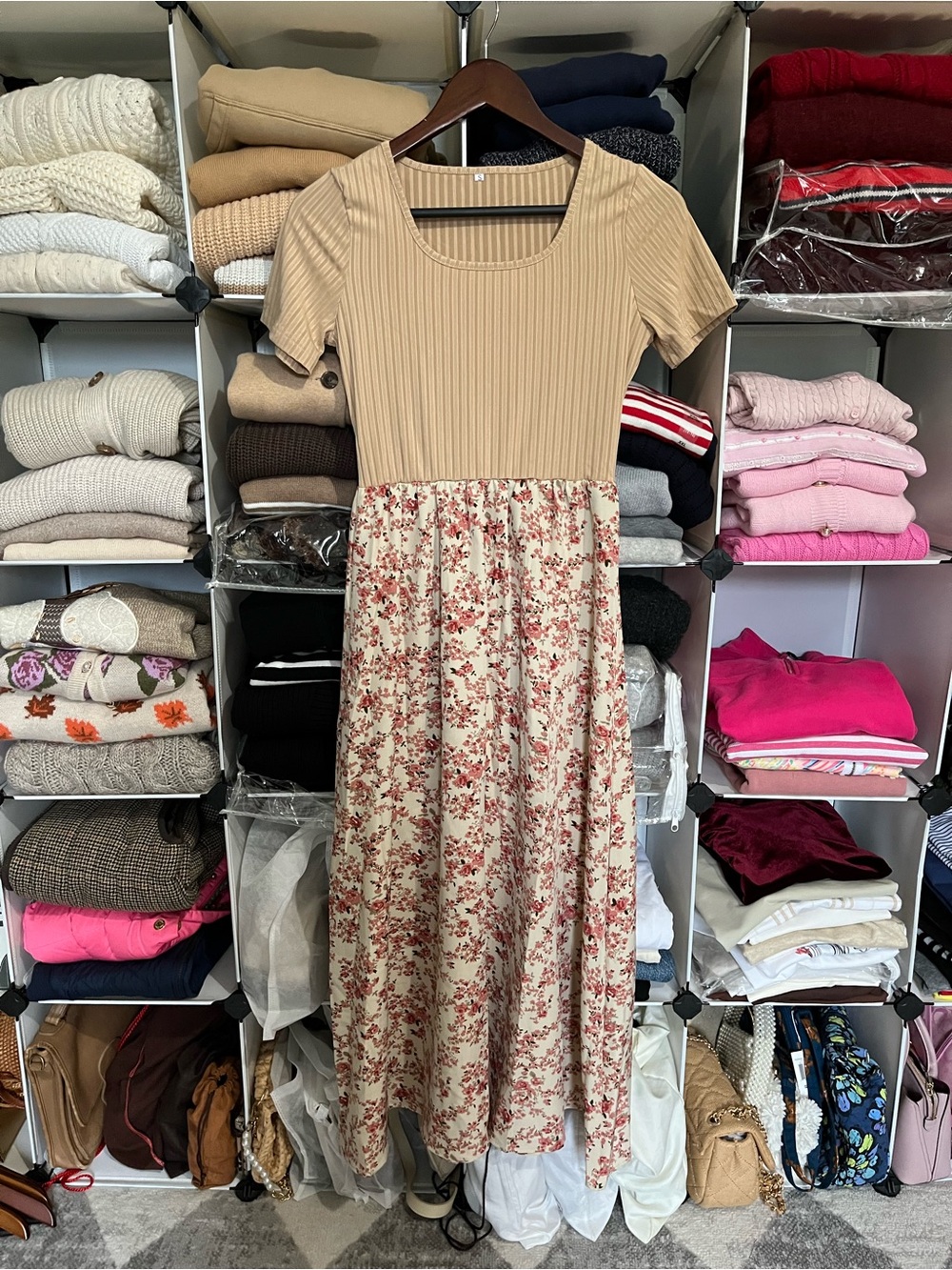 NWOT Floral Midi Dress